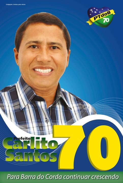 O comício de abertura de Carlito Santos (PT do B) candidato a prefeito de Barra do Corda, acontece logo mais a partir das sete horas da noite em frente à ... - 527150_117686031711226_1436462377_n